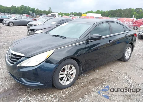 2012 Hyundai Sonata Gls из США, поврежденный, VIN 5NPEB4AC7CH474034